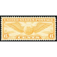 C19, Mint Superb NH 6¢ Airmail Stamp - Pretty! * Stuart Katz