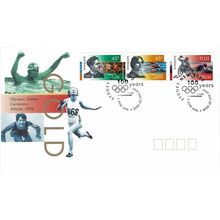 AUSTRALIA 1996 CENTENNIAL OLYMPIC GAMES SET OF 3 OFFICIAL FIRST DAY COVER FDC