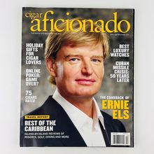 Cigar Aficionado Magazine November/December 2012 Ernie Els Cover