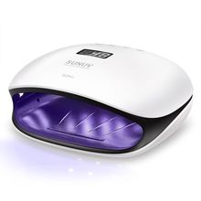 SUNUV 48W UV LED Nail Lamp, UV Light for Nails Compatible with All Gel Polish, 3