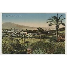 GRAN CANARIA Las Palmas Guía and Gáldar early 20th C. RPPC Spain