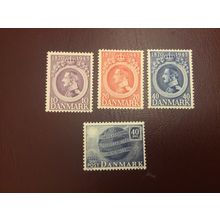 ICOLLECTZONE Denmark 294-6, 316 VF Hinged