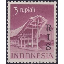 Indonesia (United States of) 1950 3r Overprinted RIS