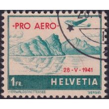 Switzerland 1941 1f Air Special Flights