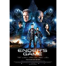 Ender_s Game (2013)_20 Movie Film Poster Canvas iconic design