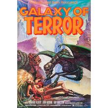 Galaxy of Terror (1981)_2 Movie Film Poster Canvas iconic design