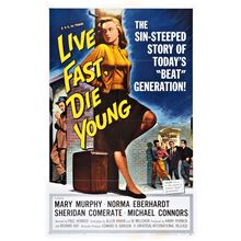 Live Fast Die Young 01 Art Gallery Poster Canvas Print Wall Decoration A0 A1 A2