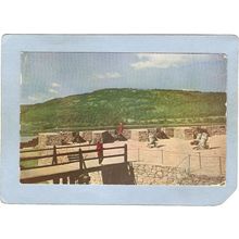 New York Fort Ticonderoga Fort Showing Mt Defiance ny_box5~1571