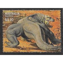AUS 2008 $1.10 'MEGAFAUNA- MEGALANIA' FINE USED (EBID66-705)