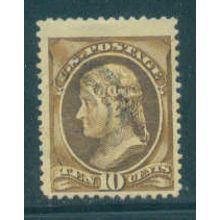 Used 209 10c Thomas Jefferson Almost Very Fine Q3737