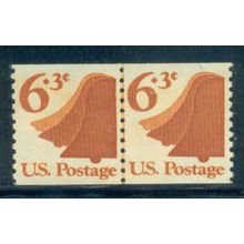 1518 6.3c Liberty Bell Very Fine MNH CLP W0063