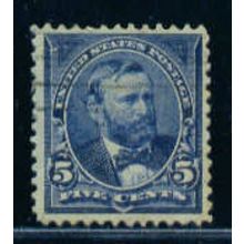 Used 281 5c Ulysses S. Grant Fine M05015