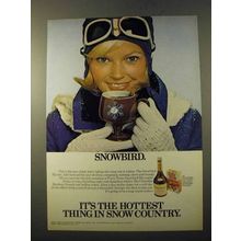 1972 Christian Brothers Brandy Ad - Snowbird