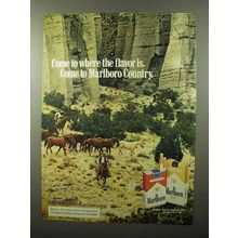 1975 Marlboro Cigarettes Ad - Marlboro Man