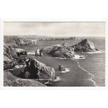 The Lizard Coastline from Kynance Cove Postcard RP Cornwall