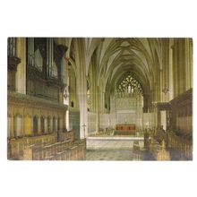 THE CHOIR, BRISTOL CATHEDRAL. unused vintage postcard =