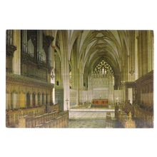 THE CHOIR, BRISTOL CATHEDRAL. unused vintage postcard #