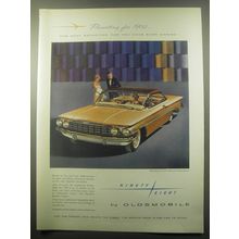 1960 Oldsmobile Ninety-Eight Holiday SceniCoupe Car Advertisement