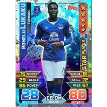 15/16 Topps MATCH ATTAX 2015/16 Romelu Lukaku #108 SP Foil