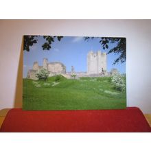CONISBROUGH CASTLE, YORKSHIRE, used postcard 2014 pm =