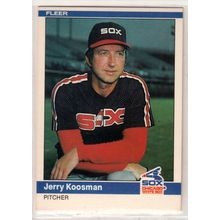 1984 Fleer baseball card #65 Jerry Koosman - White Sox