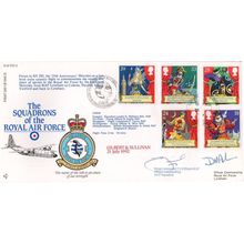 Squadrons Of The Royal Air Force Gilbert & Sullivan Opera Flown Hand Signed FDC