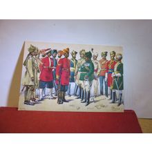 IMPERIAL SERVICE TROOPS by A C Lovett postcard National Army Museum =