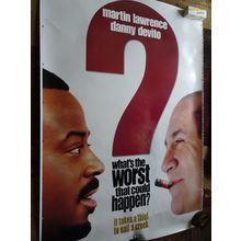 WHAT'S THE WORST THAT COULD HAPPEN? - MOVIE BANNER WITH DANNY DEVITO