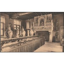 Grande Salle, Hôtel Gruuthuse, Bruges, c.1920s - Brusselle CPA