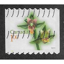 CAN 2010 $1.00 (S/A) 'FLOWERS ( 4TH SERIES)' FINE USED (EBID63-792)