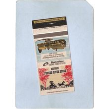 New Jersey Forked River Matchcover Historic Forked River House Restaurant ~3487