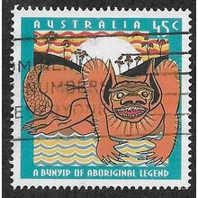 AUS 1994 45c 'A BUNYIP OF ABORIGINAL LEGEND' FINE USED (EBID68-099)