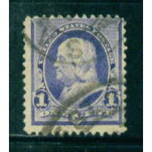 Used 219 1c Benjamin Franklin Average Plus M01936
