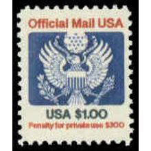 O132 $1 Eagle Fine MNH G0637