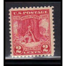 645 2c Valley Forge Just Clears MNH O1293