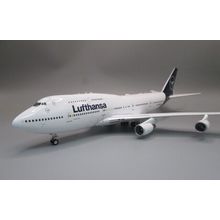 BOEING 747-430 LUFTHANSA REG: D-ABVY WITH STAND - JFOX JF-747-4-067 1/200