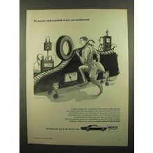 1965 Hertz Rent-A-Car Ad - Exactitude Satisfactitude