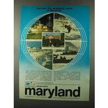 1973 Maryland Economic Development Ad - Wonderful World