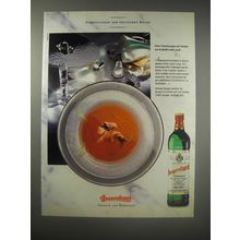 1990 Doornkaat Schnapps Ad (in German) - Sternstunden der deutschen Kuche