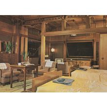 Fujiya Hotel Reception Area Guest Room Hakone Japanese Postcard