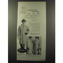 1953 Alligator Coats Advertisement - Alligator coats make sense