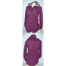 New Junior Womens Small BILLABONG Akira Zip Hoody Jacket Purple