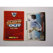 Kiki Musampa - Man City - Shoot Out 2005 2006 Magic Box Football Card (EF1)