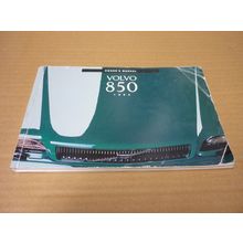 volvo 850 owner's manual 1993