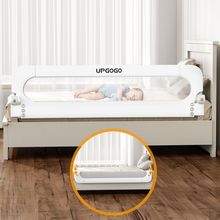 Folding Bed Rail for Toddlers,Safety Baby Bed Rail Guard,Kid Bed Rail with Reinf