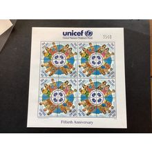 ICOLLECTZONE US Palau 387 UNICEF Sheet XF NH (A500a)