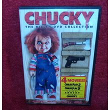 (DVD CASE ONLY)2006 UNIVERSAL -CHUCKY ,THE KILLER DVD COLLECTION- RATED-R