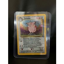 Clefable - 1/64 - Holo Rare - Unlimited Edition Jungle Pokemon Trading Card