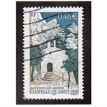 FRA 2002 46c 'SAINT SER CHAPEL' FINE USED (EBID20352)