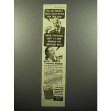 1939 Maxwell House Coffee Ad - Tastes Better Now